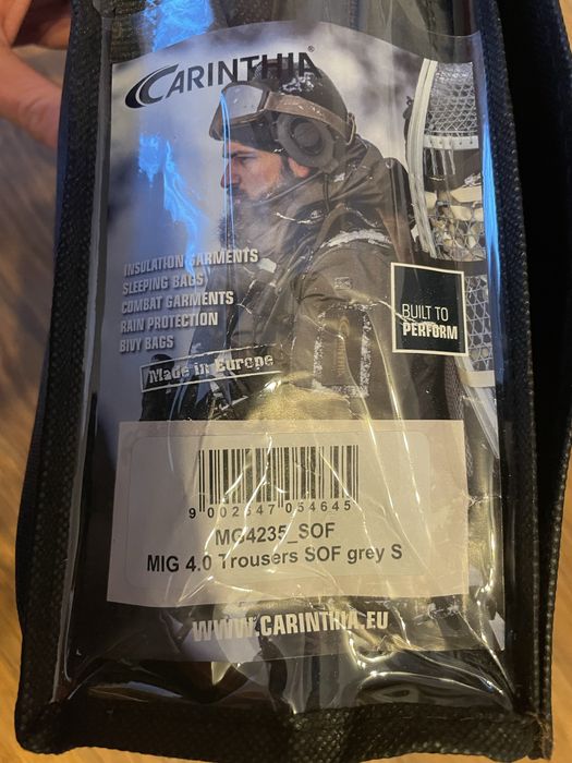 Spodnie Termoizolacyjne MIG 4.0 Carinthia Szare