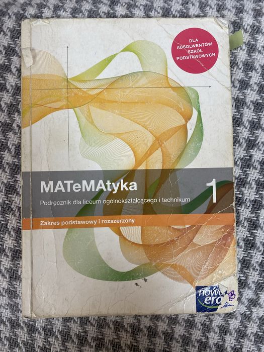 Książka  Matematyka zakres rozszerzony