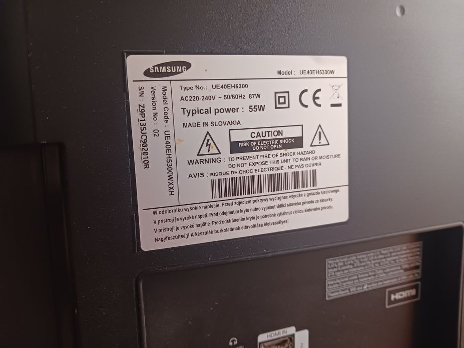 Telewizor Samsung  z dekoderem
