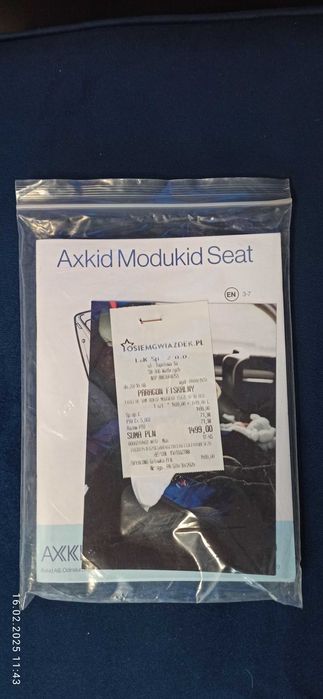 Fotelik - Axkid Modukid (0-18kg - 0-4 lat).