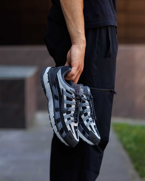 Nike P-6000 | Black Grey Blue кросівки 39–45 | Склад Львів