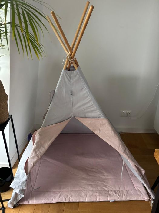 Tipi Wigwam namiot z firmy Sowka "Cukrowy sopelek"