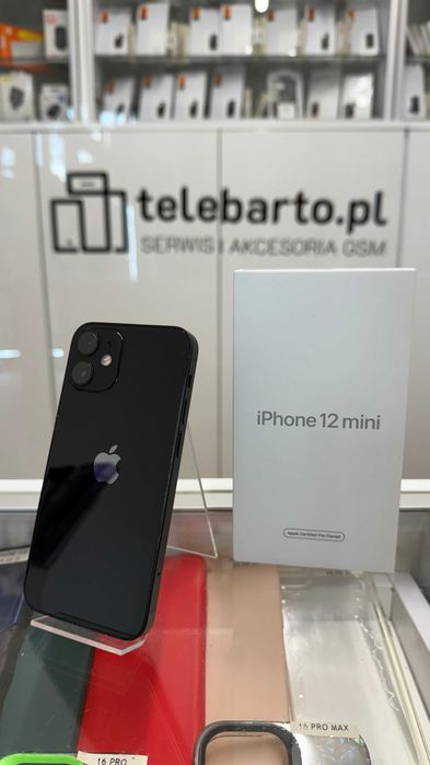 Telefon Apple iPhone 12 mini 64 GB Bateria 100% GWARANCJA
