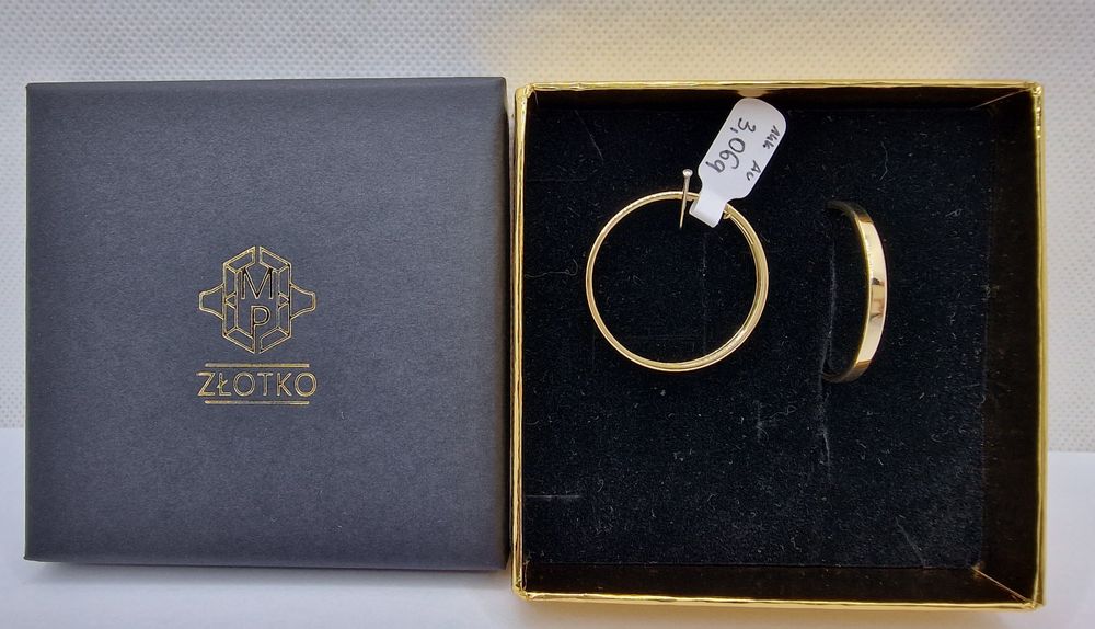 Kolczyki złoto 585 14k
