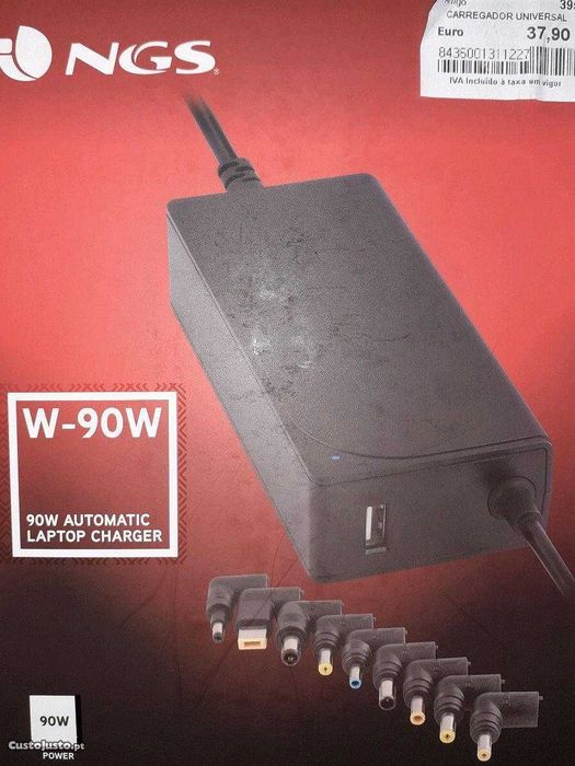 Carregador universal NGS W-90W