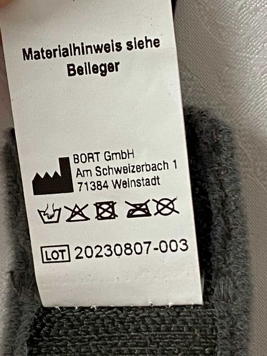ORTEZA  stawu kolanowego BORT prawa SMALL