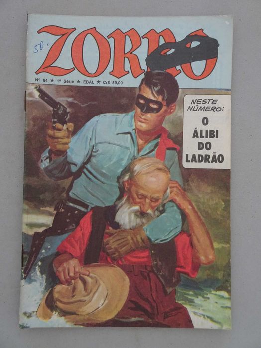 Livro EBAL Zorro nº 64 (1ª série)