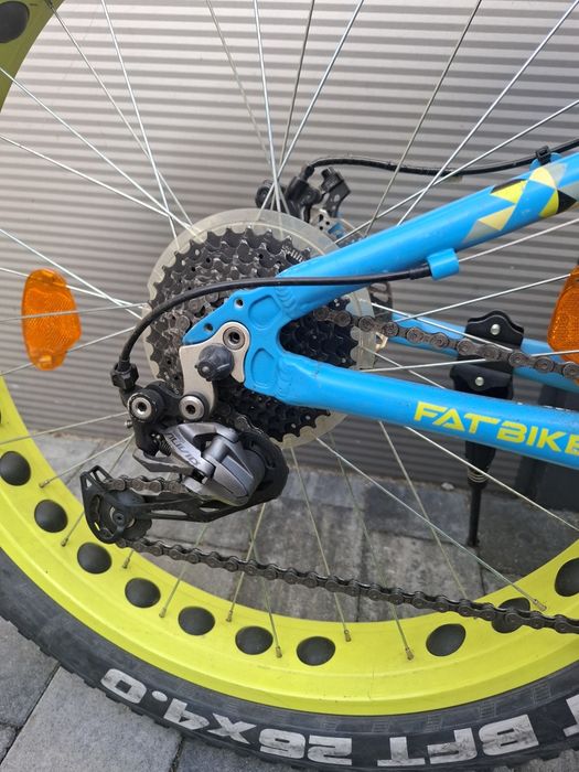 Rower fatbike Cygnus 26 X 4.0 Shimano hamulce tarczowe hydrauliczne r. 33