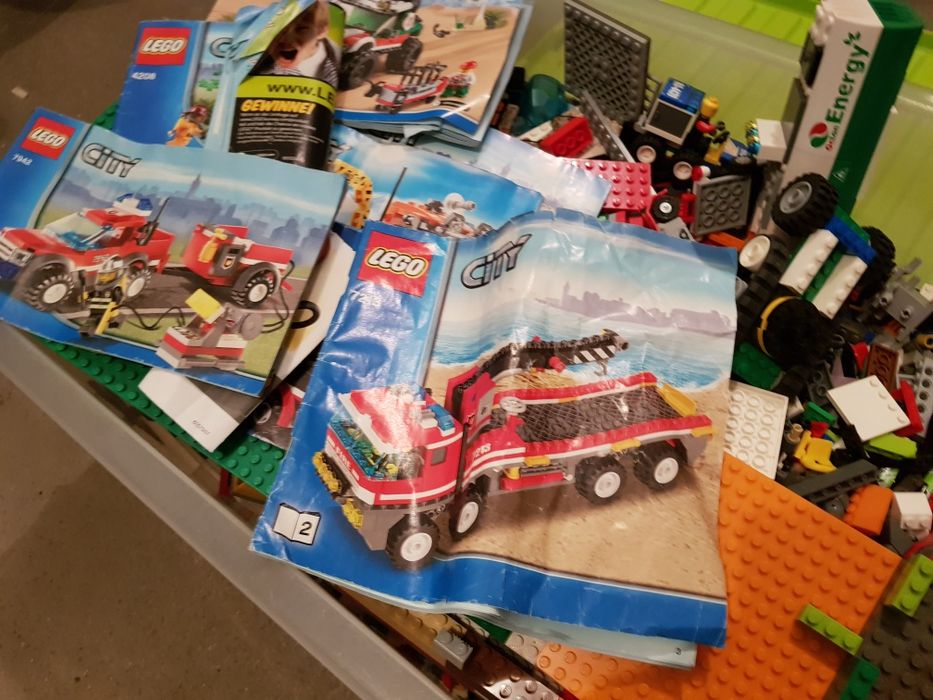 Klocki lego ponad 5 kg. Kilkadziesiąt zestawów