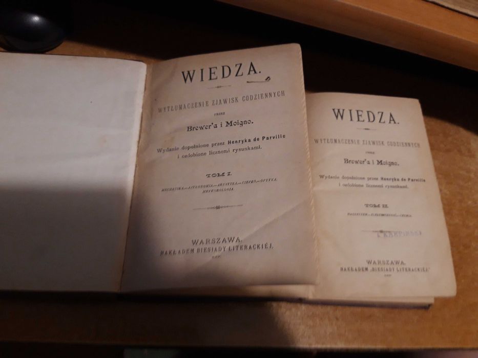 WIEDZA.Wytłum. zjawisk codzien.,1-2-Brewer i Moigno-1890