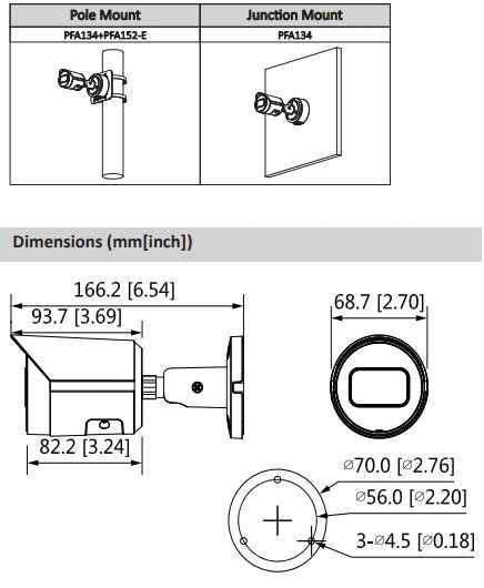 IP камера 4мп Dahua IPC-HFW2441S-S (3.6 мм)