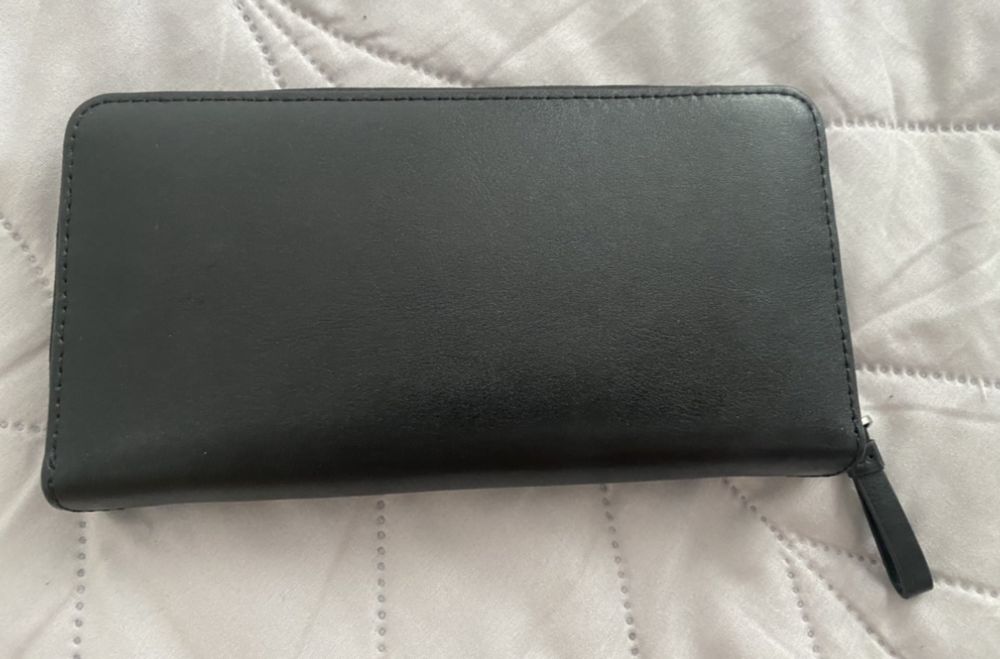 Portfel damski Calvin Klein Carolyn czarny duży