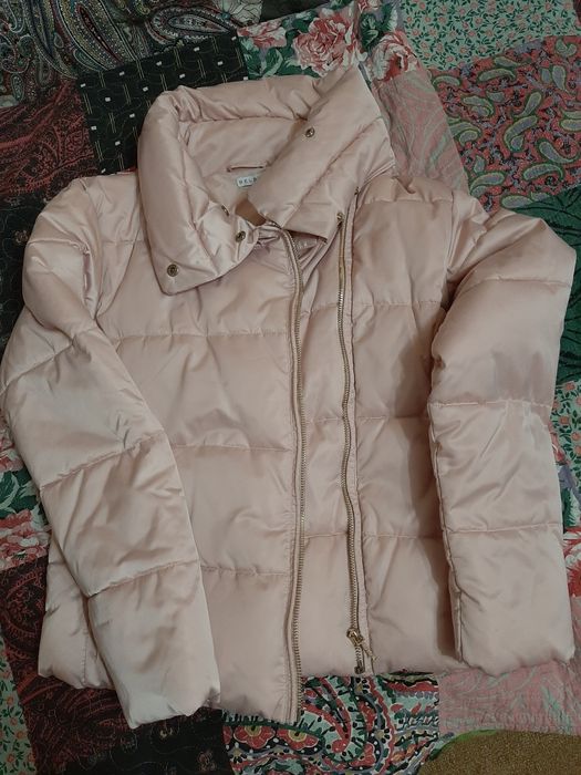 Куртка світло рожева 12 років утеплена
