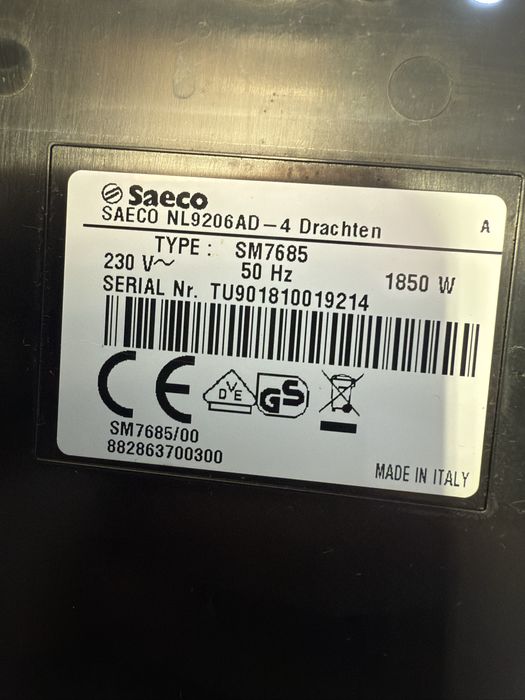 Saeco Xelsis SM 7685/00