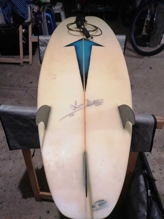 Fishtail 6.4 Malibu 6.2 evolution funboard prancha de surf nsp FCS