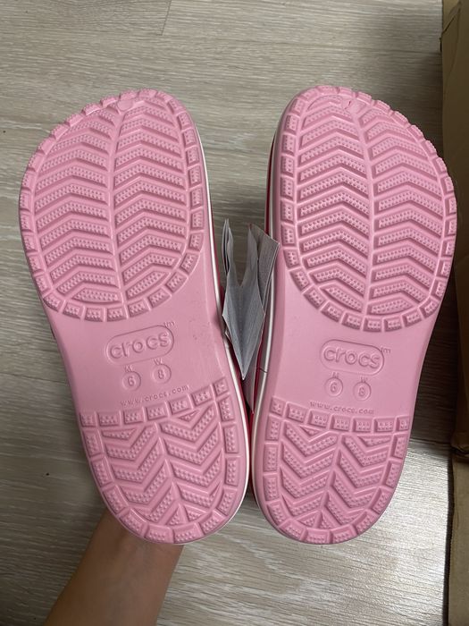 Крокси жіночі рожеві 37 розмір