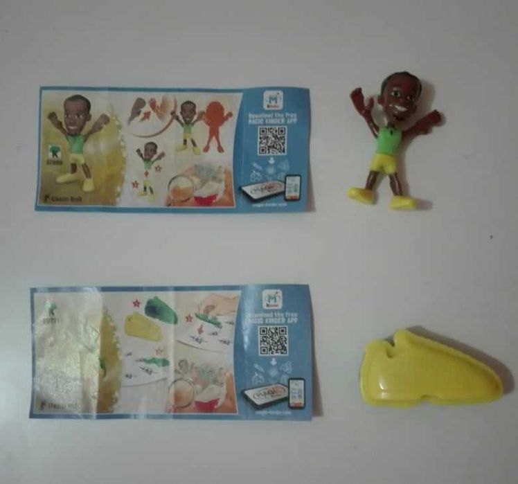 Figuras Kinder-Teen Idols Cristiano ronaldo & Justice League & Natoons