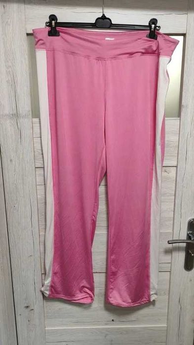 Ergee dresowe spodnie sportowe siłownia różowe 48 4XL