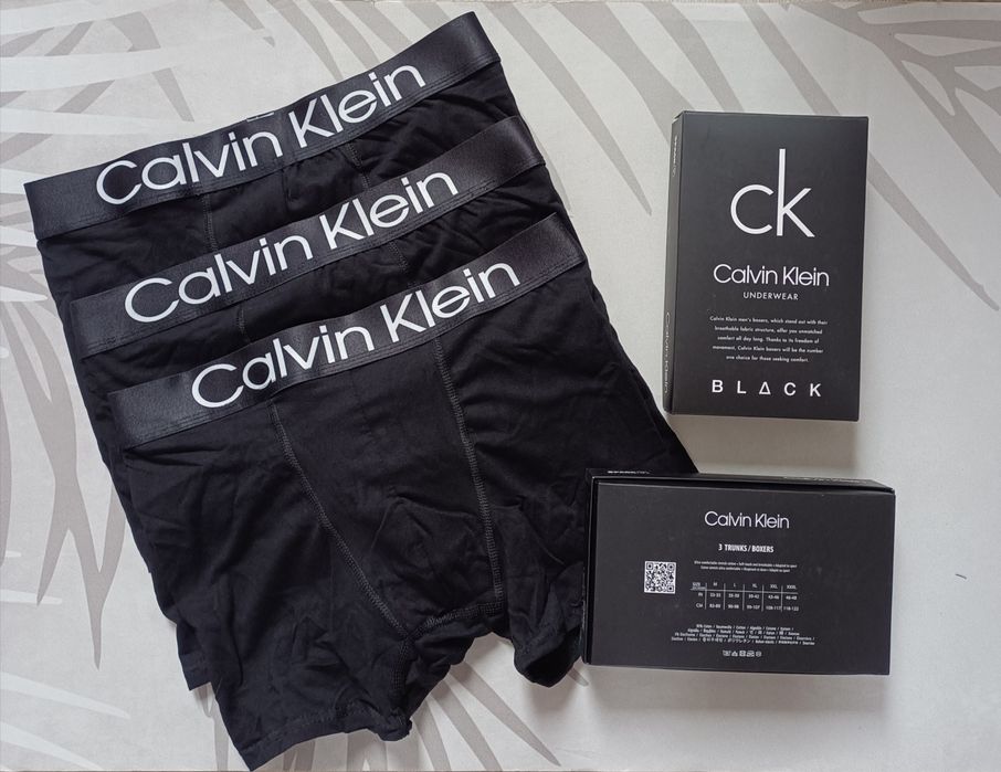 Bokserki męskie 3 pack Jakość Ekstra Premium Bawełna
