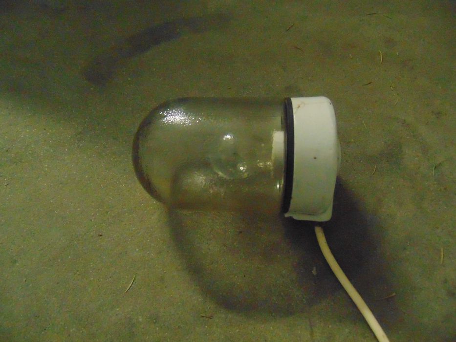 lampa szklana warsztatowa