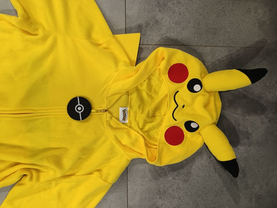 Strój Pikachu Pokemon kombinezon kigurumi dla dorosłego roz. M L męski