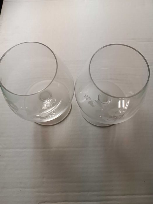 Copos Brandy em Cristal Coleção Colibri