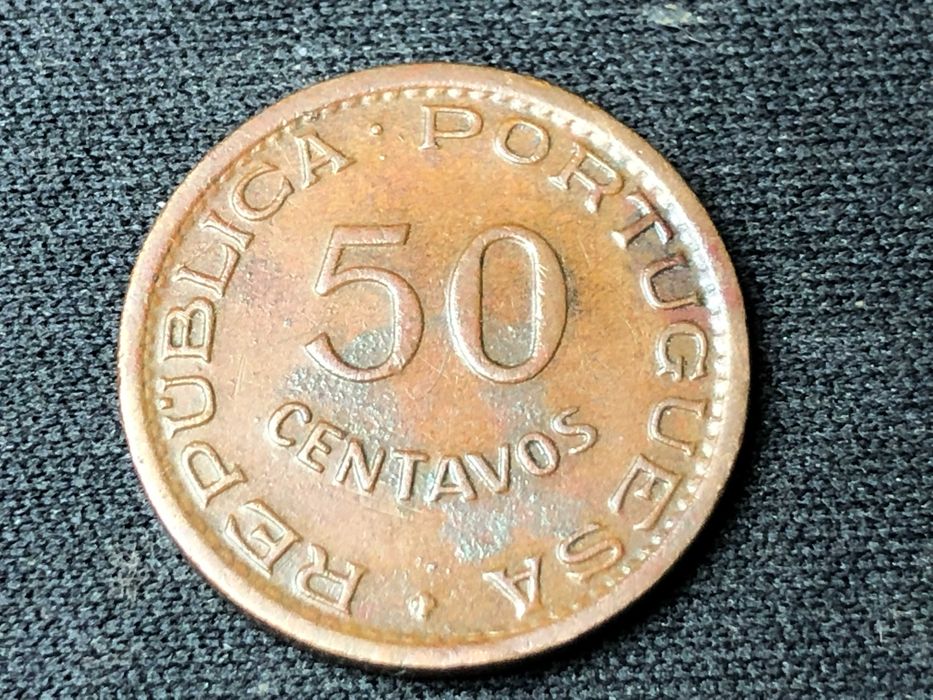 Moçambique 1957 - 50 Centavos Bronze