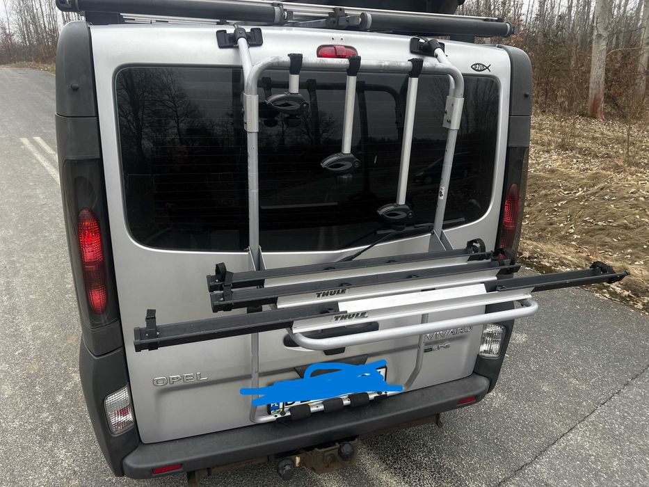 Thule BackPac Vivaro Trafic i inne bagażnik na 3 rowery
