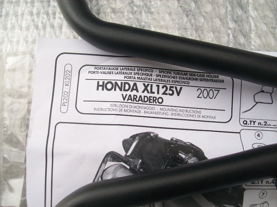 PL202 Varadero 125 (07>14) XL 125V HONDA GIVI stelaż boczny monokey