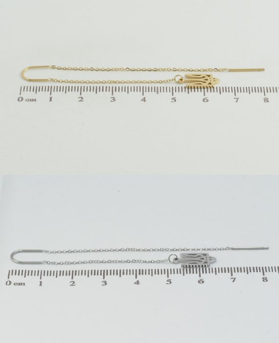 Різні сережки Xuping герб України