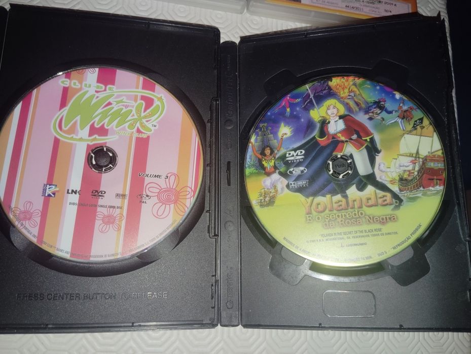 DVDs Filmes Infantis Como Novos