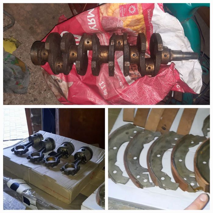 Новий колінвал ЗАЗ Таврія 1.1. СССР.