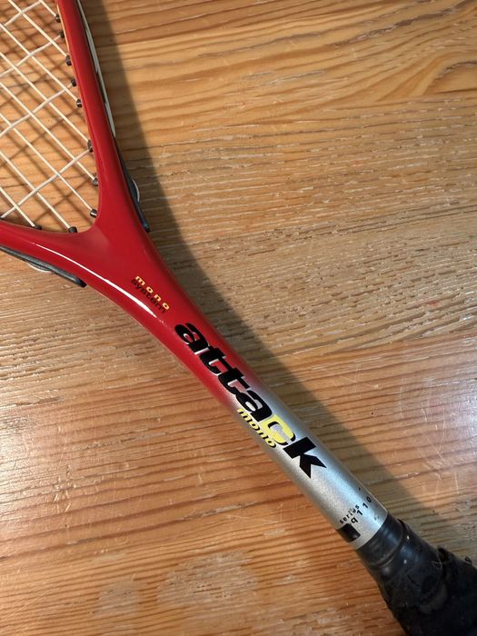 Zestaw do squasha | Rakieta Fischer Attack i Activemach | Piłki