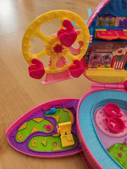 Plecak serce serduszko polly pocket park rozrywki
