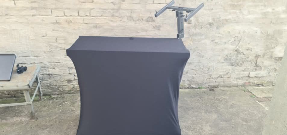 Stół DJ składany + parawan