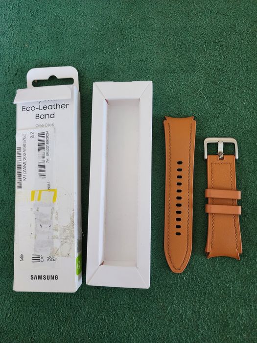 Pasek Samsung Hybrid Eco-Leather Band brązowy