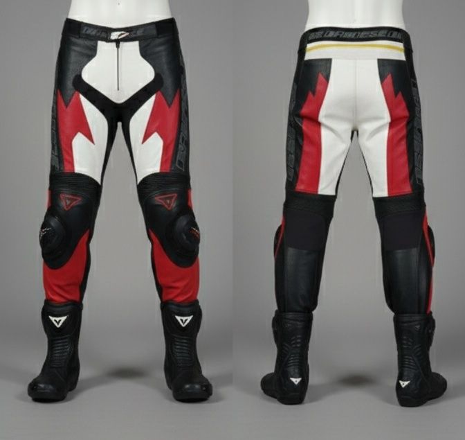 Мотоциклетные Кожаные штаны Dainese р. 52