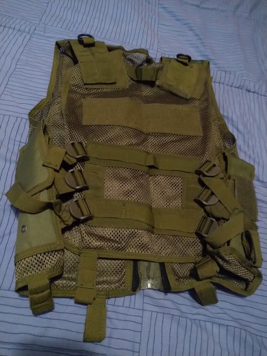 Colete verde para airsoft