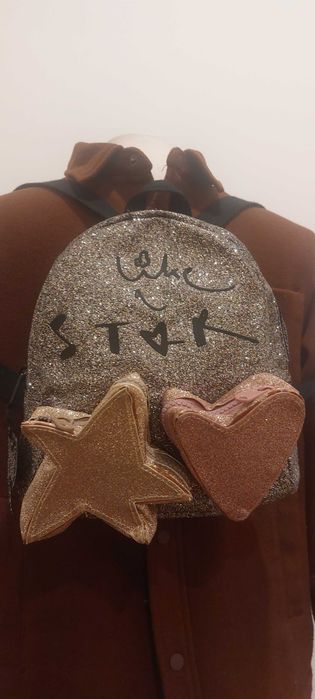 Mochila purpurinas Zara criança