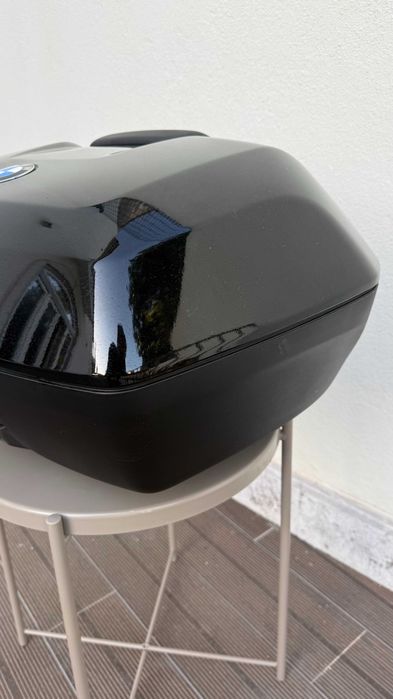 Top Case BMW 49L Original (77439829378) + encosto + fechadura  S1000XR / R1250GS / R1200GS