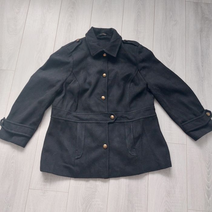 Жіноче осіннє вовняне пальто 52 розміру