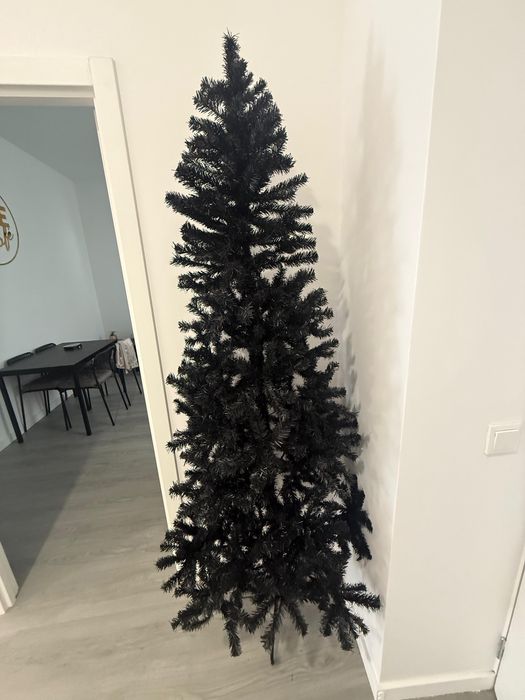 Arvore de natal preta