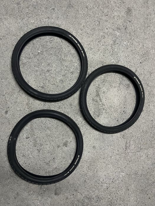 3 pneus roda 20 x 1.75 btwin trekking