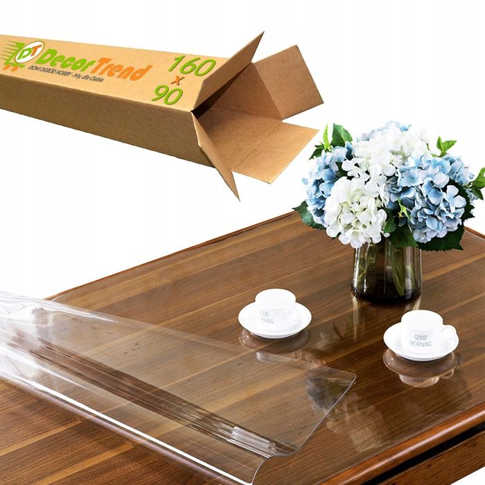 Mata podkładka ochronna pvc na biurko stół 160x90 folia  GRUBA