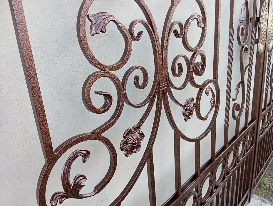 Brama wjazdowa kuta  skrzydłowa do domu posesji 4m promocja zimowa