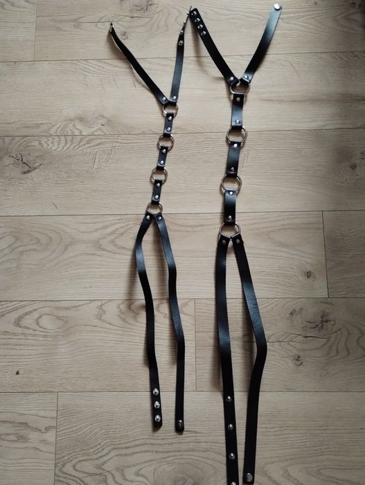 Szelki  Choker Styl harness eko skóra