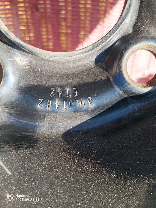Koło dojazdowe fiat punto