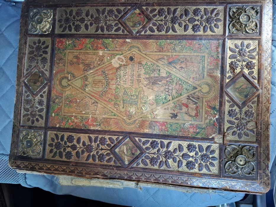 Biblia 1898 rok  piekne wydanie