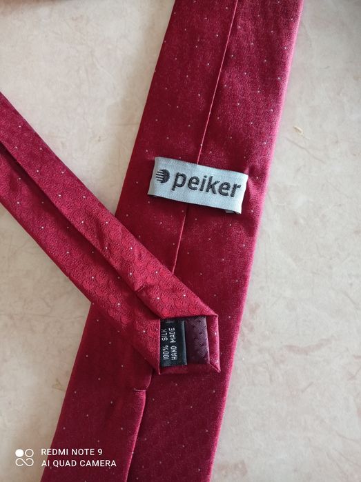 Elegancki krawat jedwabny 100 % jedwab silk