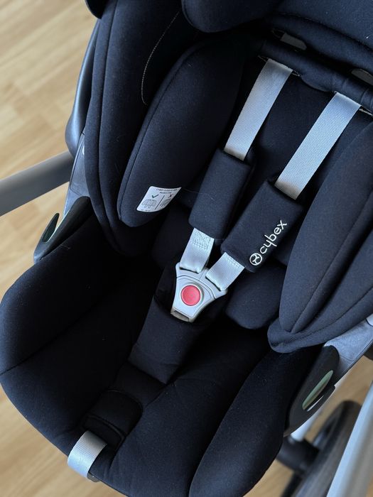 Автолюлька автокрісло Cybex cloud G 0+ адаптери balios s lux